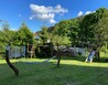 Dětské hřiště s trampolínou - U řeky Jizery